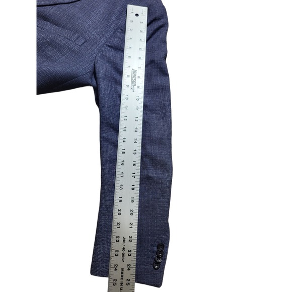 Daniel Hechter Wool Blazer Sport Coat Modern Fit Business Casual 50R - Picture 8 of 10